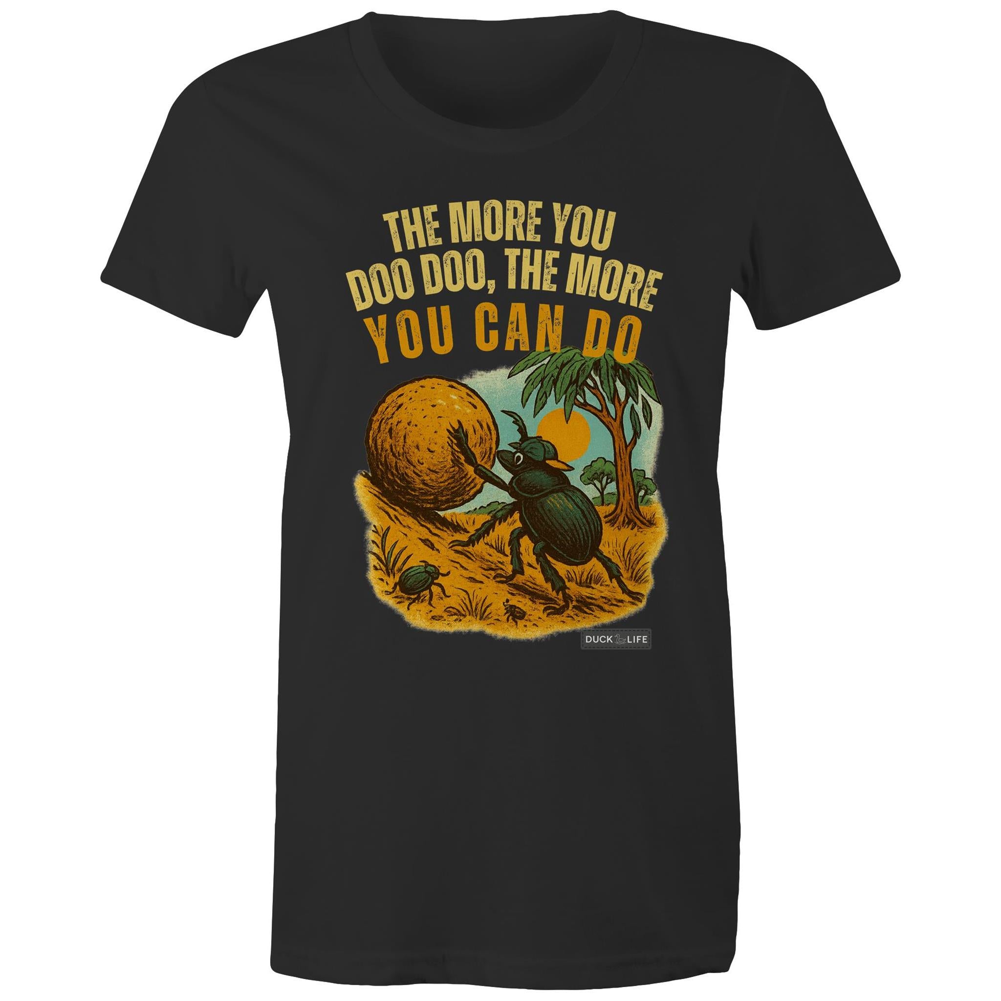 'The More You Doo Doo' - Maple Tee