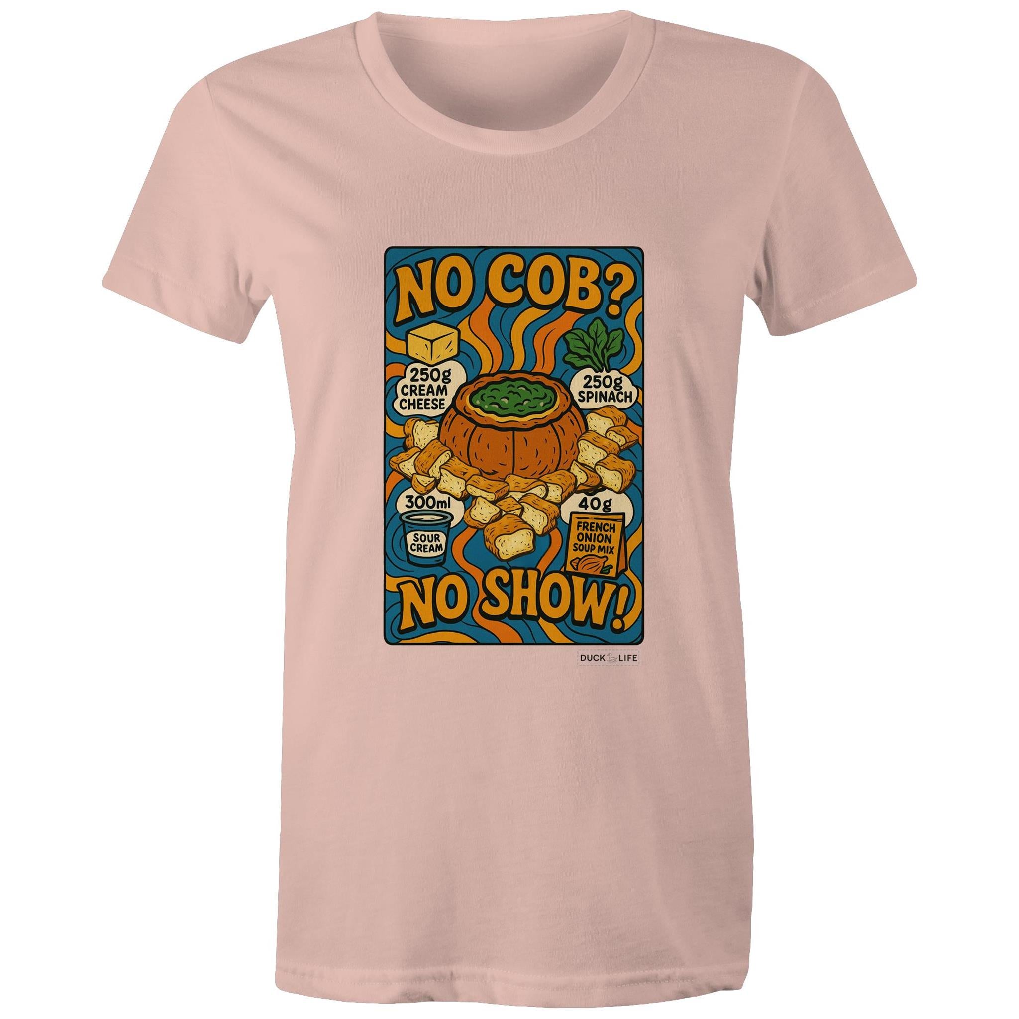 'No Cob? No Show!' - Maple Tee