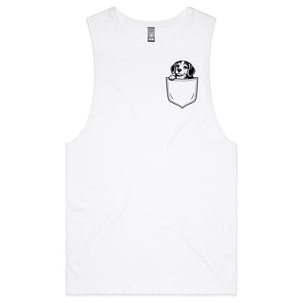 Beagle - Pocket Peeper - Barnard Tank Tee