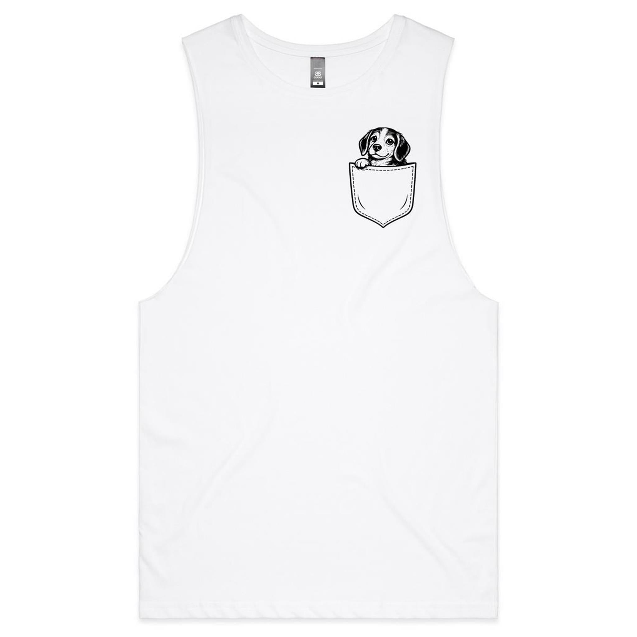 Beagle - Pocket Peeper - Barnard Tank Tee