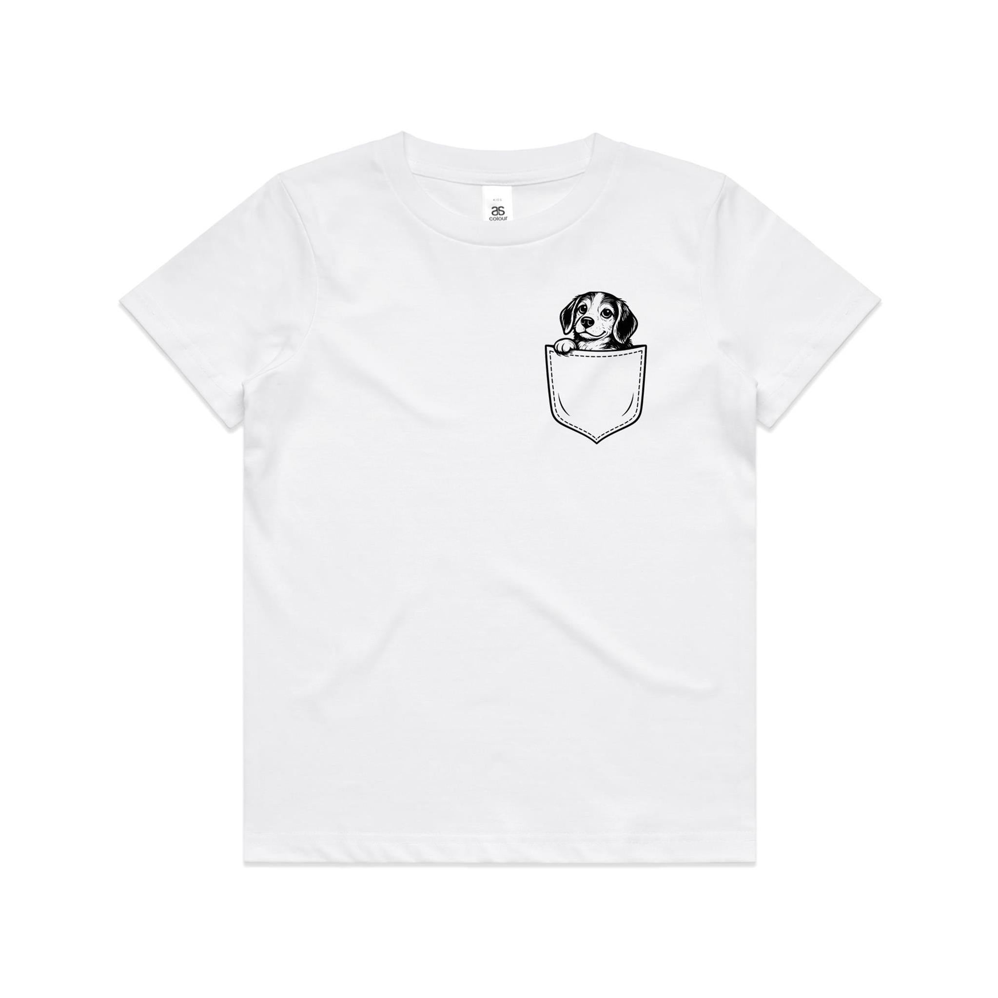 Beagle - Pocket Peeper - Youth Staple Tee
