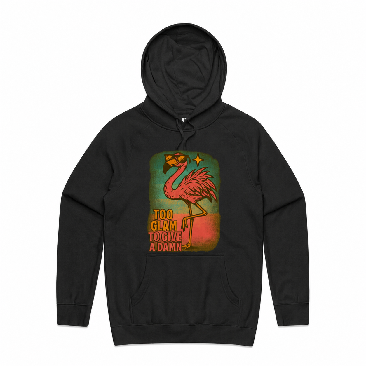 'Too Glam to Give a Damn' - Hoodie