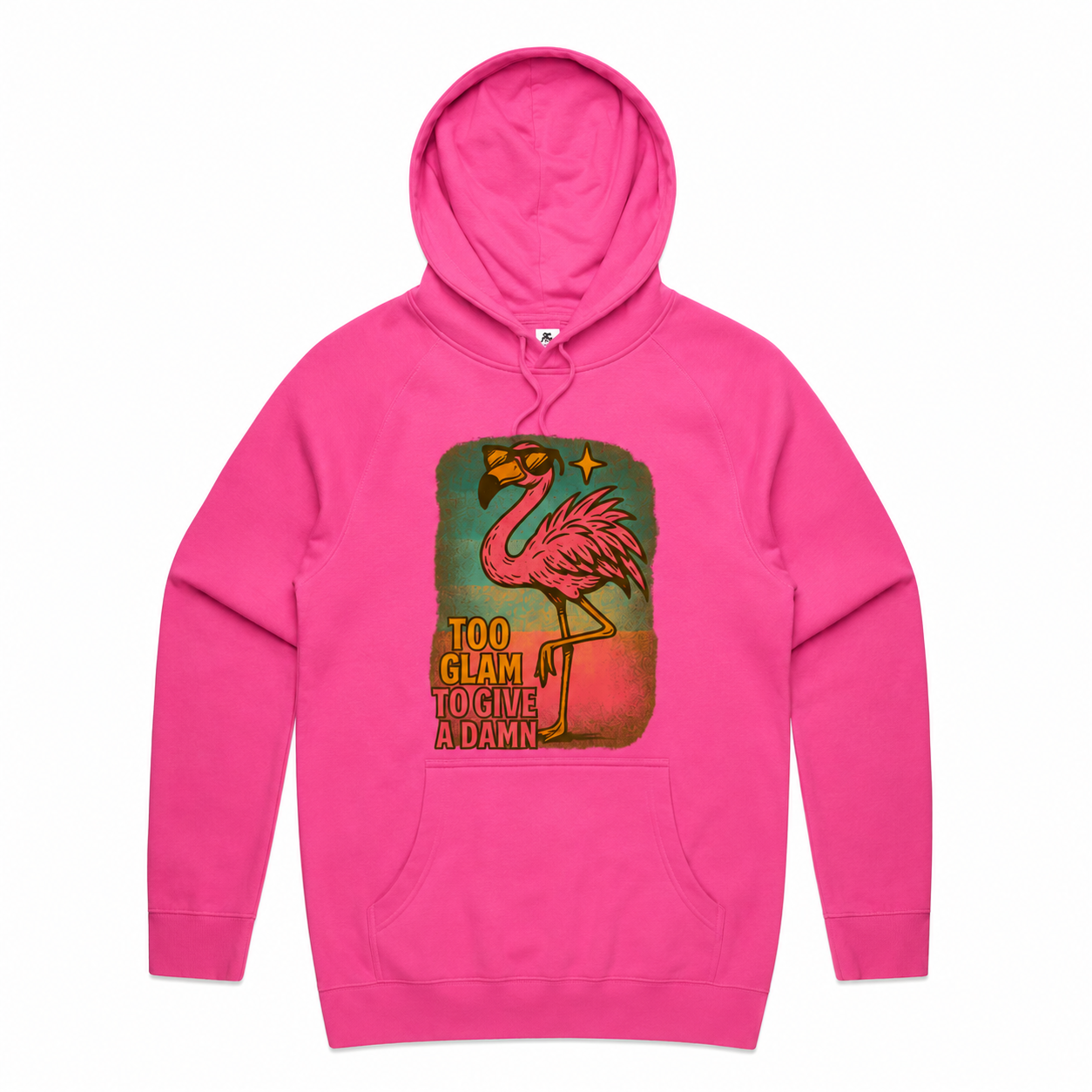 'Too Glam to Give a Damn' - Hoodie
