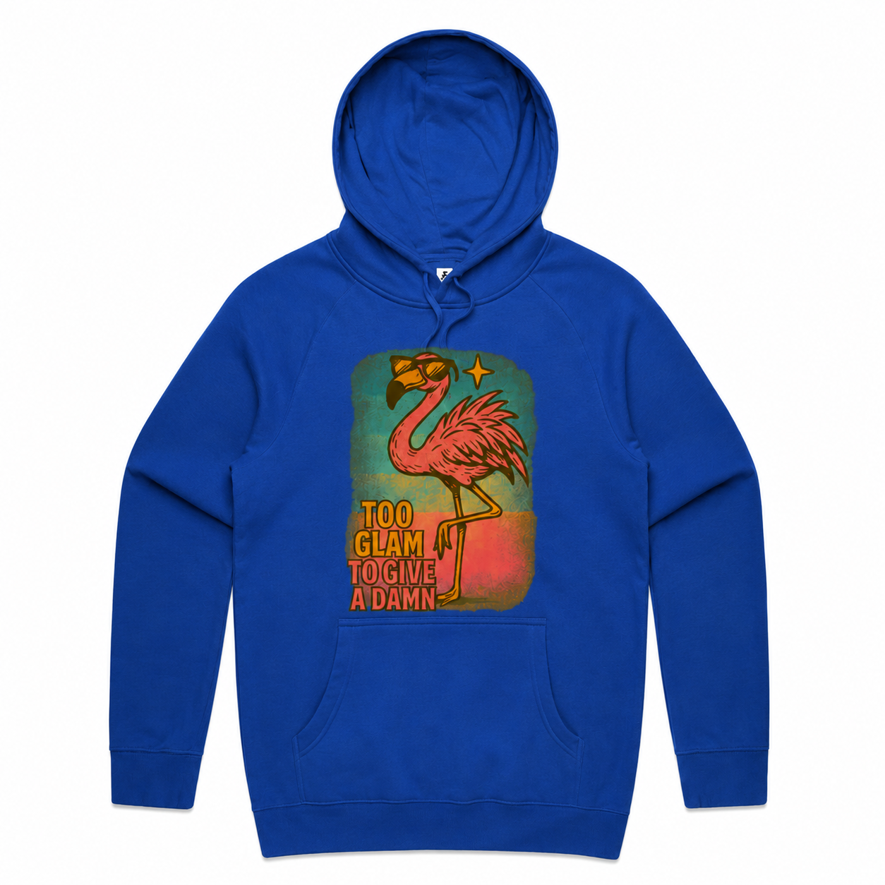'Too Glam to Give a Damn' - Hoodie