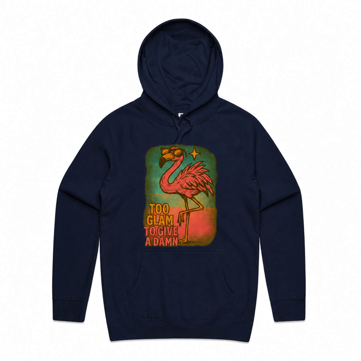 'Too Glam to Give a Damn' - Hoodie