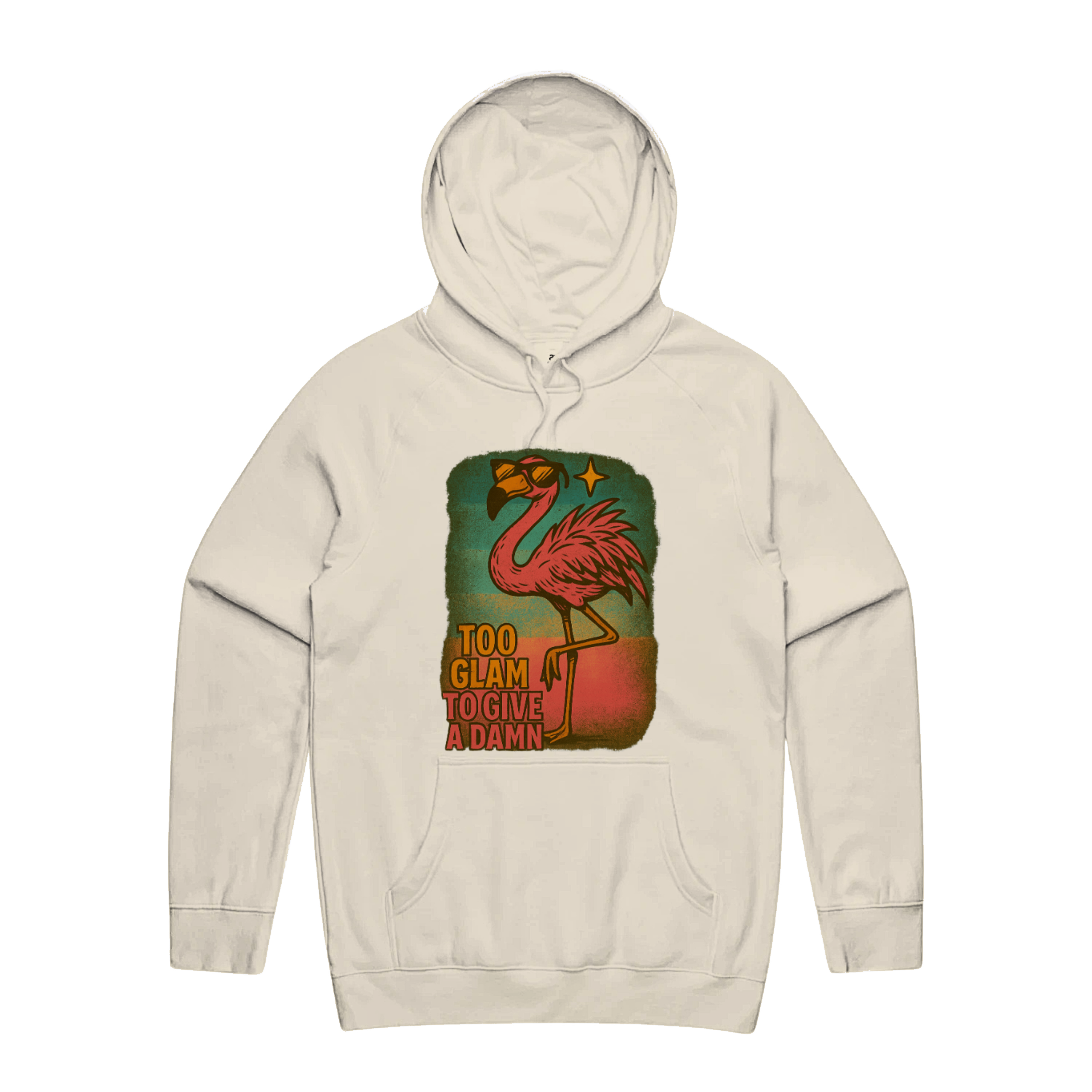 'Too Glam to Give a Damn' - Hoodie