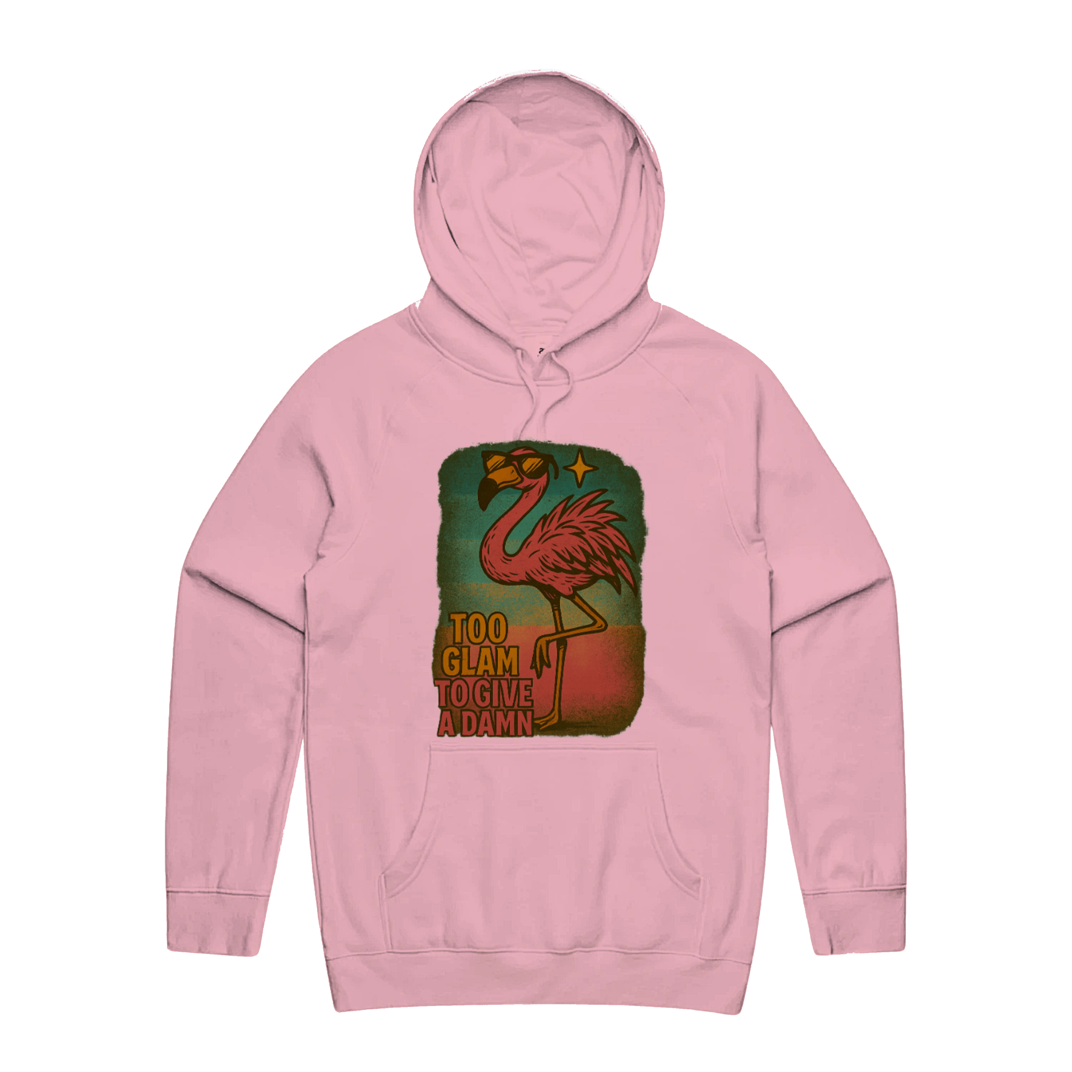 'Too Glam to Give a Damn' - Hoodie
