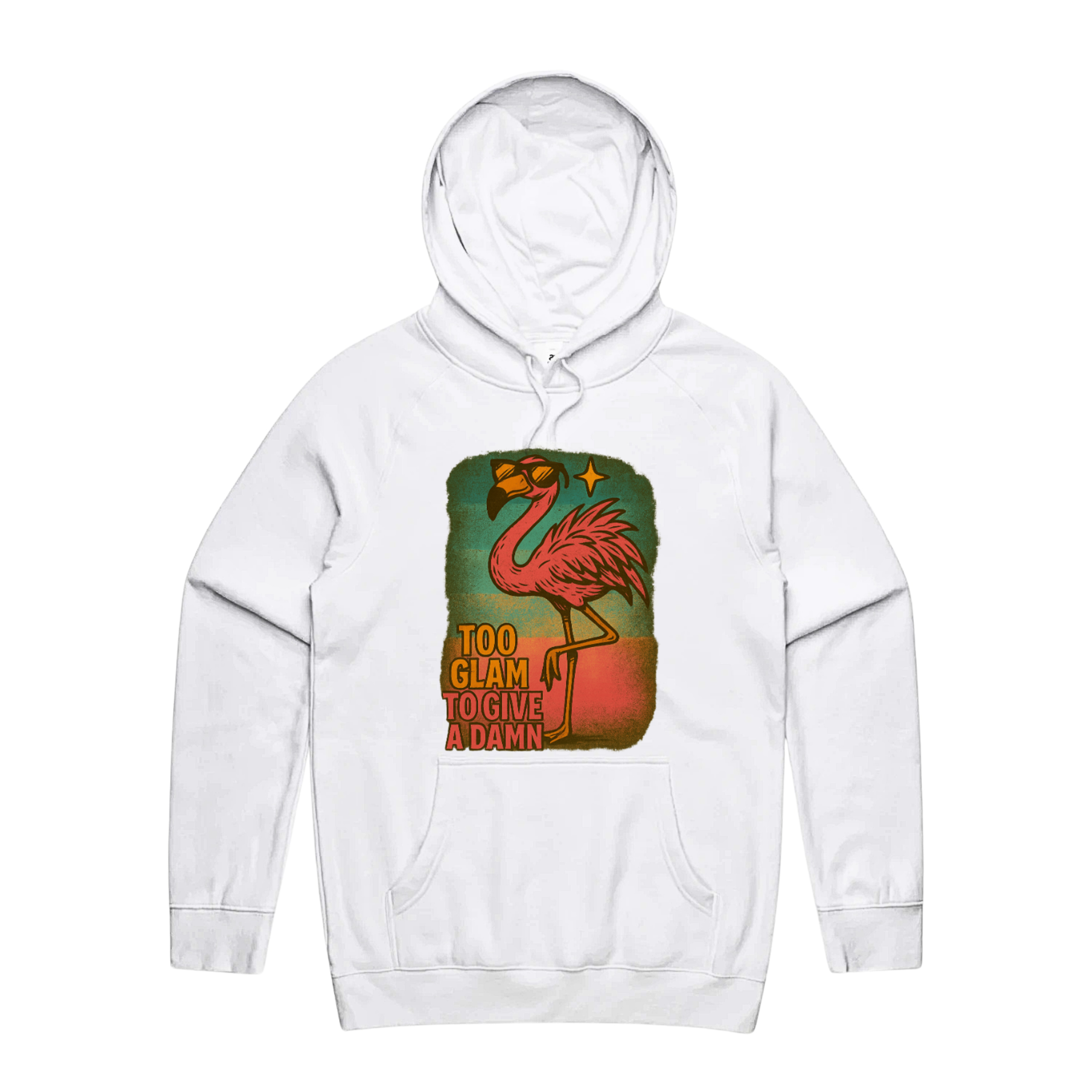 'Too Glam to Give a Damn' - Hoodie